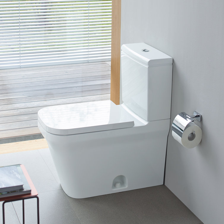 Duravit P3 Comforts CloseCoupled Toilet Bowl Dual Flush Wayfair